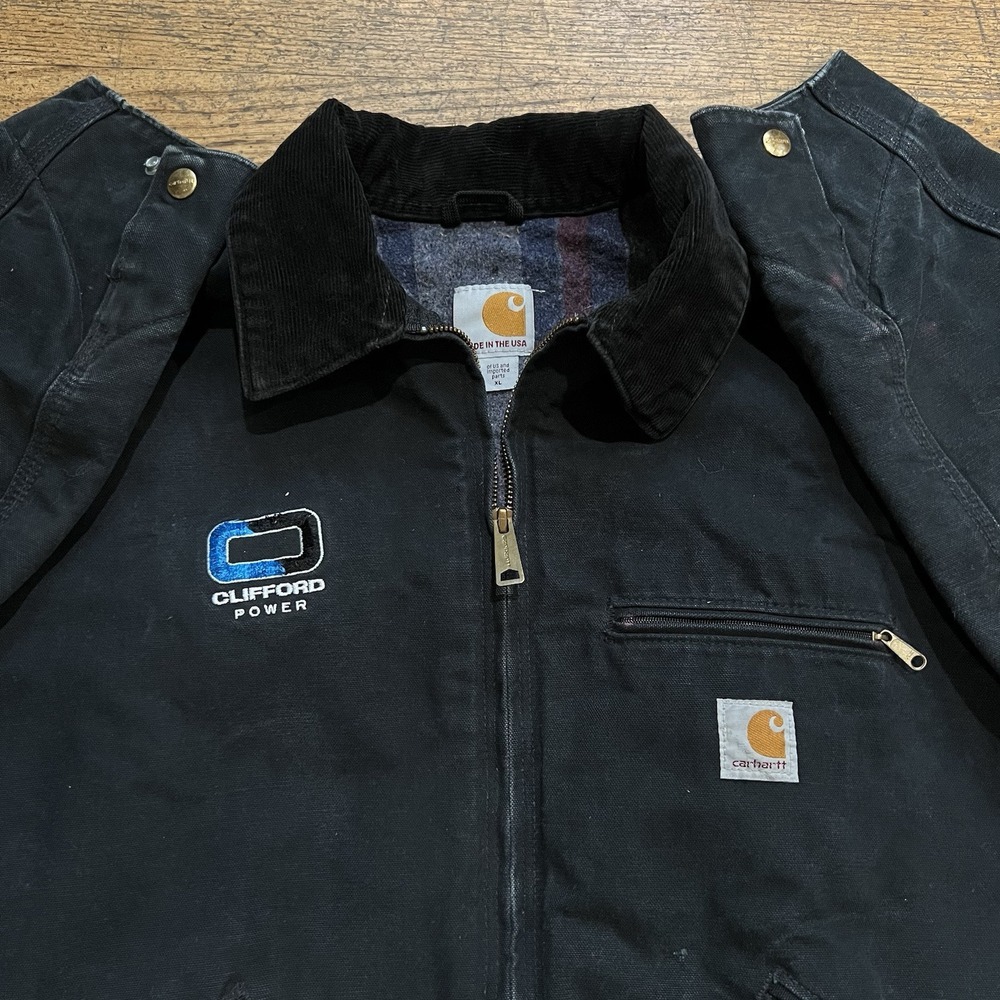 Carhartt Black Jacket with Logo